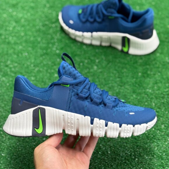Nike Free Metcon 5 Blue Mens DV3949-401 NEW Multi Sz - Picture 1 of 4